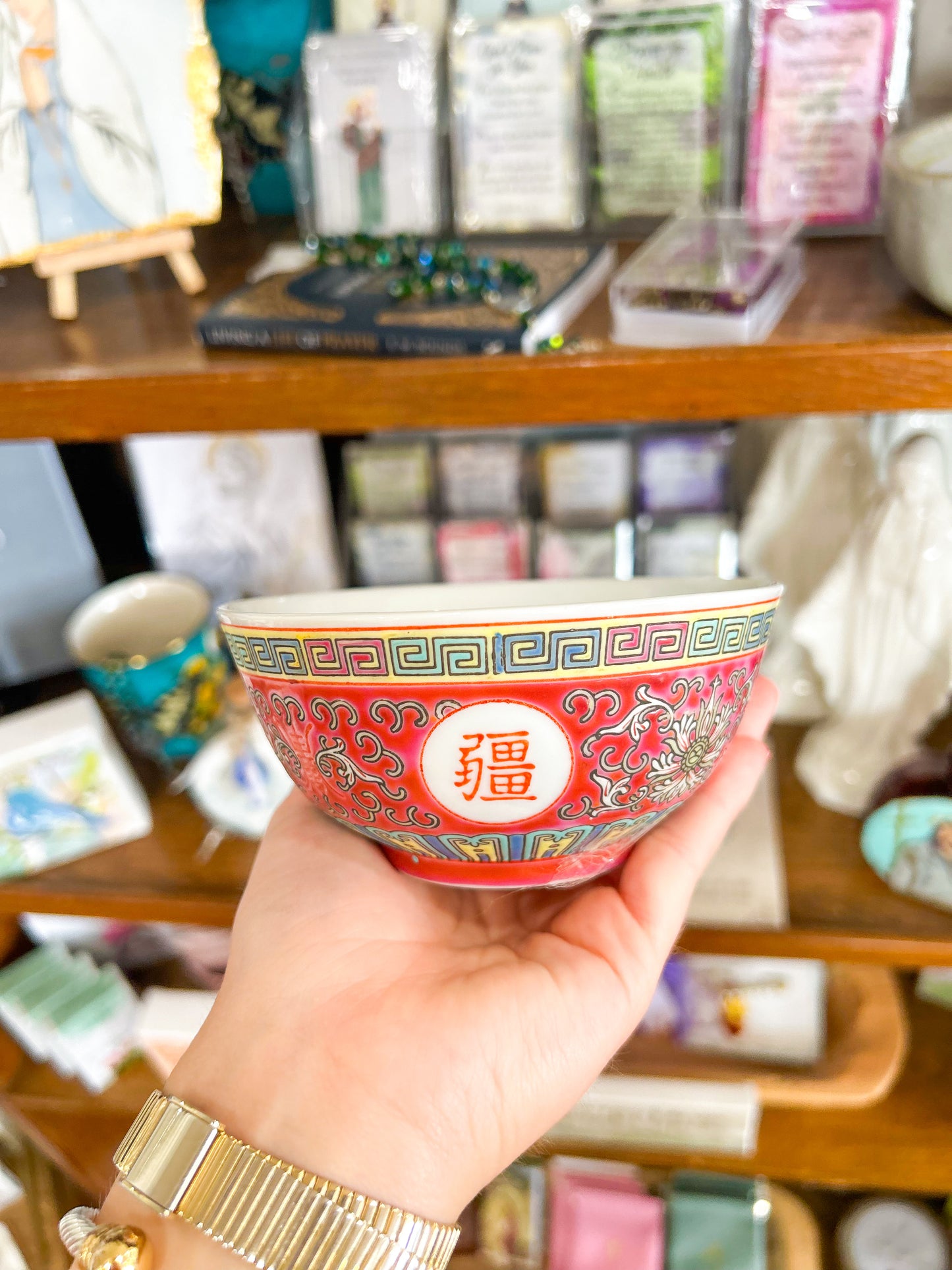 The Crimson Scroll Bowl