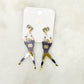 Saints #1 Football Player Earrings