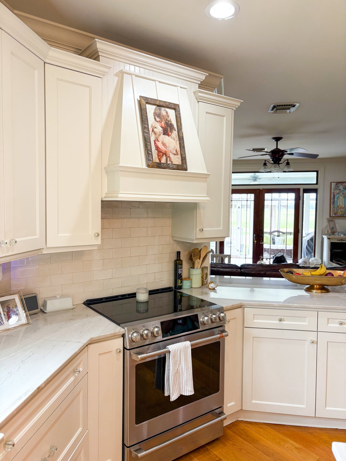 Jesus & Lamb 12x18 Art