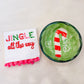Jingle All The Way Towel and Plate Set