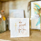 Gospel News 4X4 We Prayed For You Canvas Art