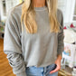 French Terry Pigment Dye Pullover