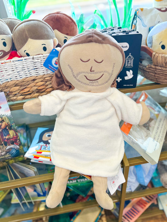 Large- Jesus Plush Prayer Pillow