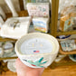 7oz White Hummingbird Pottery Candle-Lavish