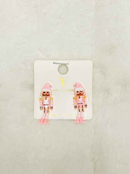 Top Seller Mini Nutcracker Christmas Earrings