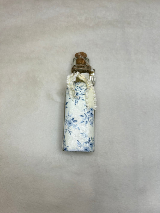 Virgin Mary Floral Holy Water Container