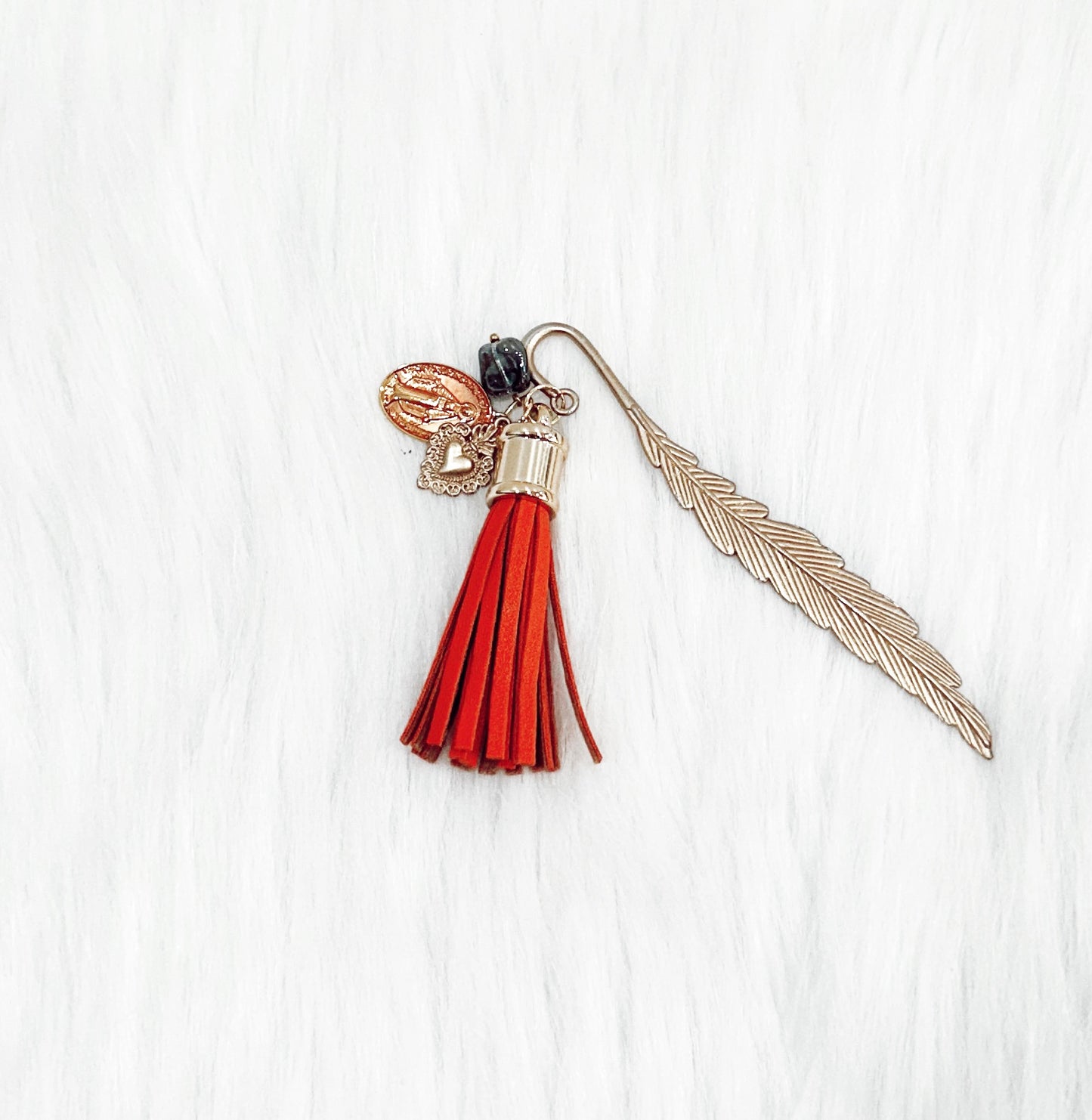 Feather Tassel Bookmark