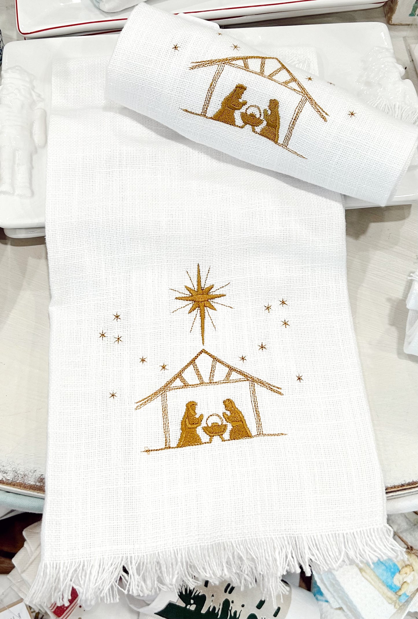 Nativity Hand Towel