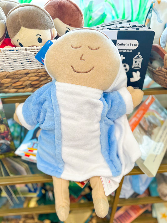 Large- Mother Mary Plush Prayer Pillow