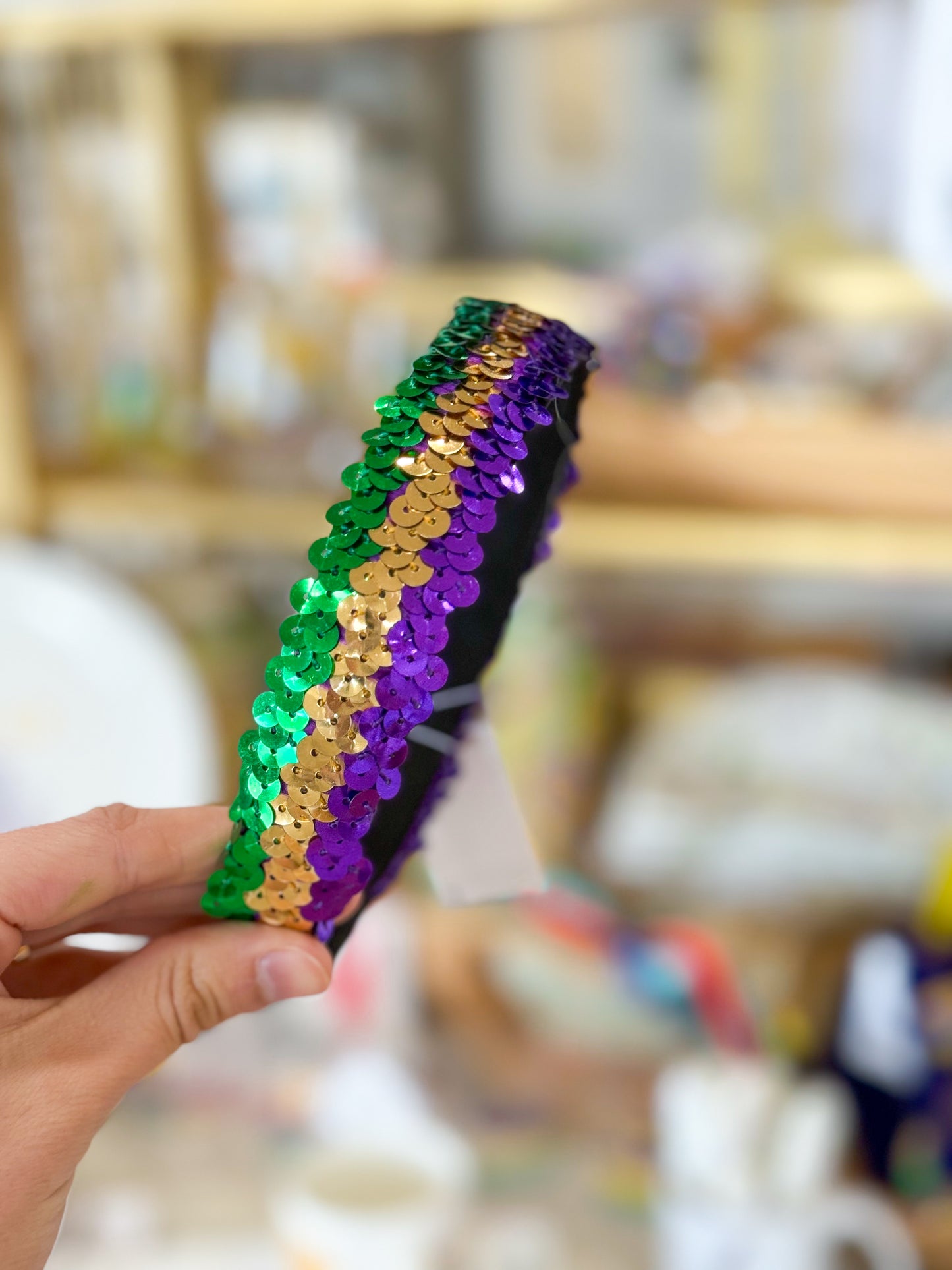 Mardi Gras Mambo Sequin Headband