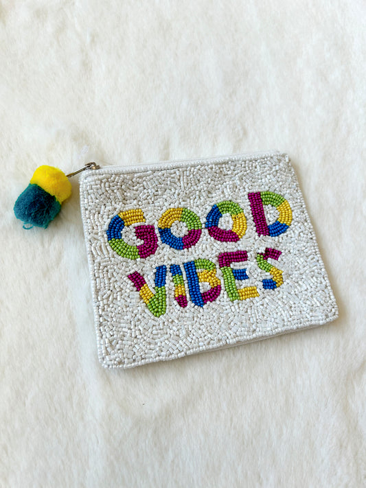 Mini Good Vibes Sequin Bag