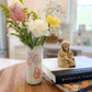 Elegant Florals Vintage Vase
