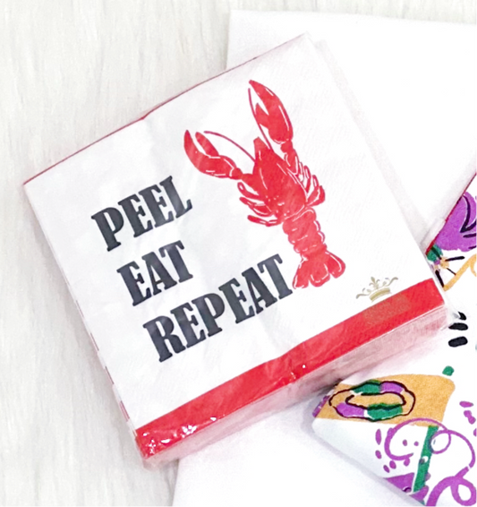 Peel Eat Repeat Napkins