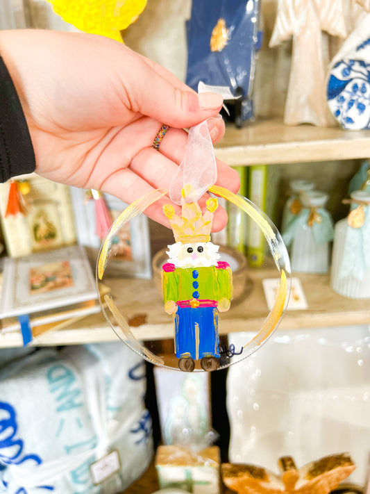 Acrylic Nutcracker Ornament
