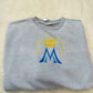 Sample- Light Grey Sweatshirt with Marian Symbol
