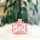 Pink Ballet Slippers Bow Bud Vase