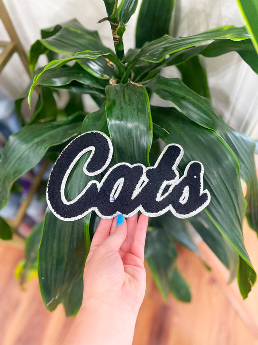 Patch- Cats Black Patch