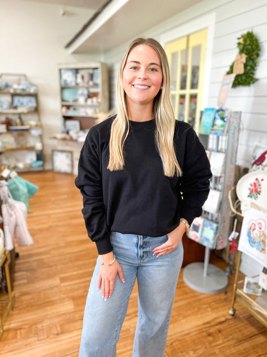Black- Reflex T105 Banded Sweatshirt
