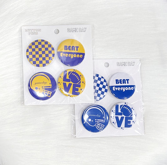 Game Day Button Set