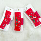 Christmas Hair Clip- Red Santa