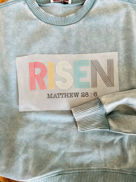 Transfer- Risen Matthew 28:6