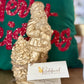 Vintage Gold Santa Statue
