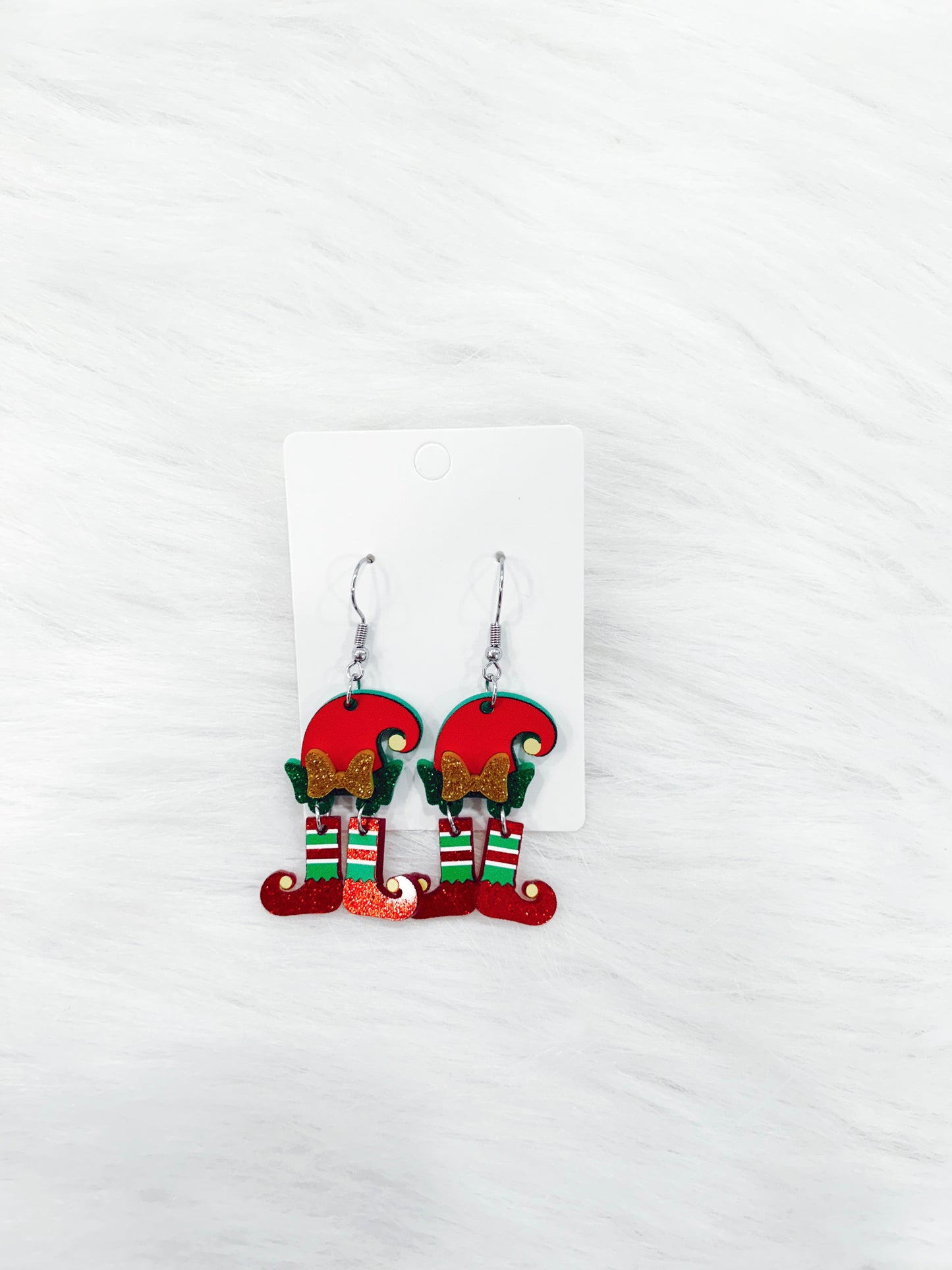 Acrylic Elf Earrings