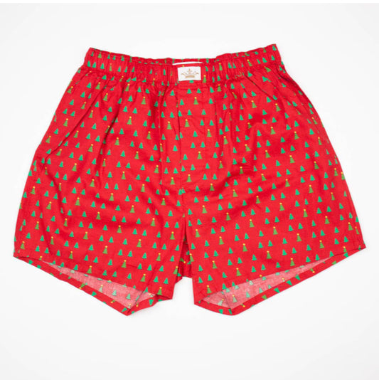 Mens Christmas Fir Boxers