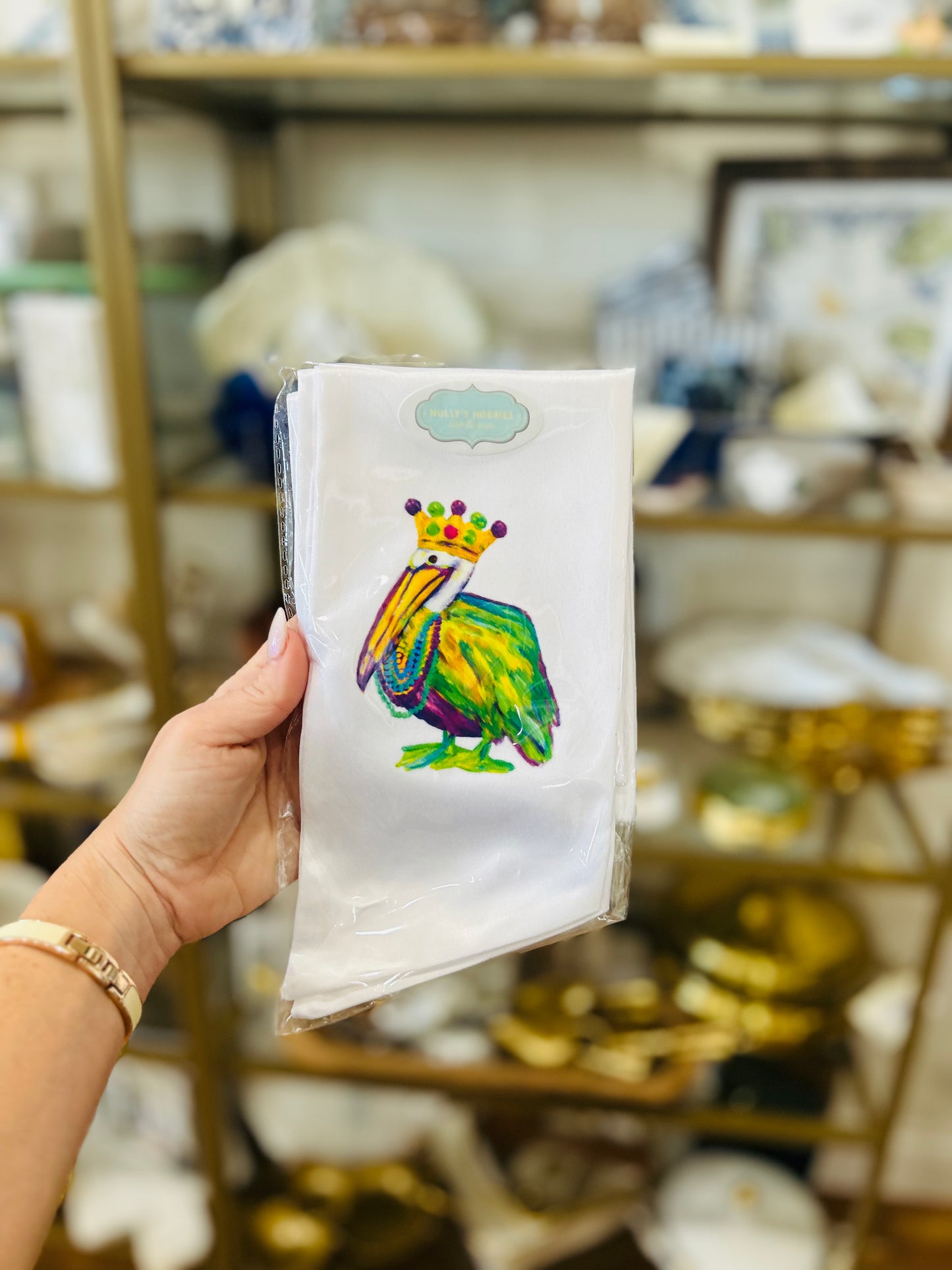Captain of the Krewe Pelican Wreath Sash