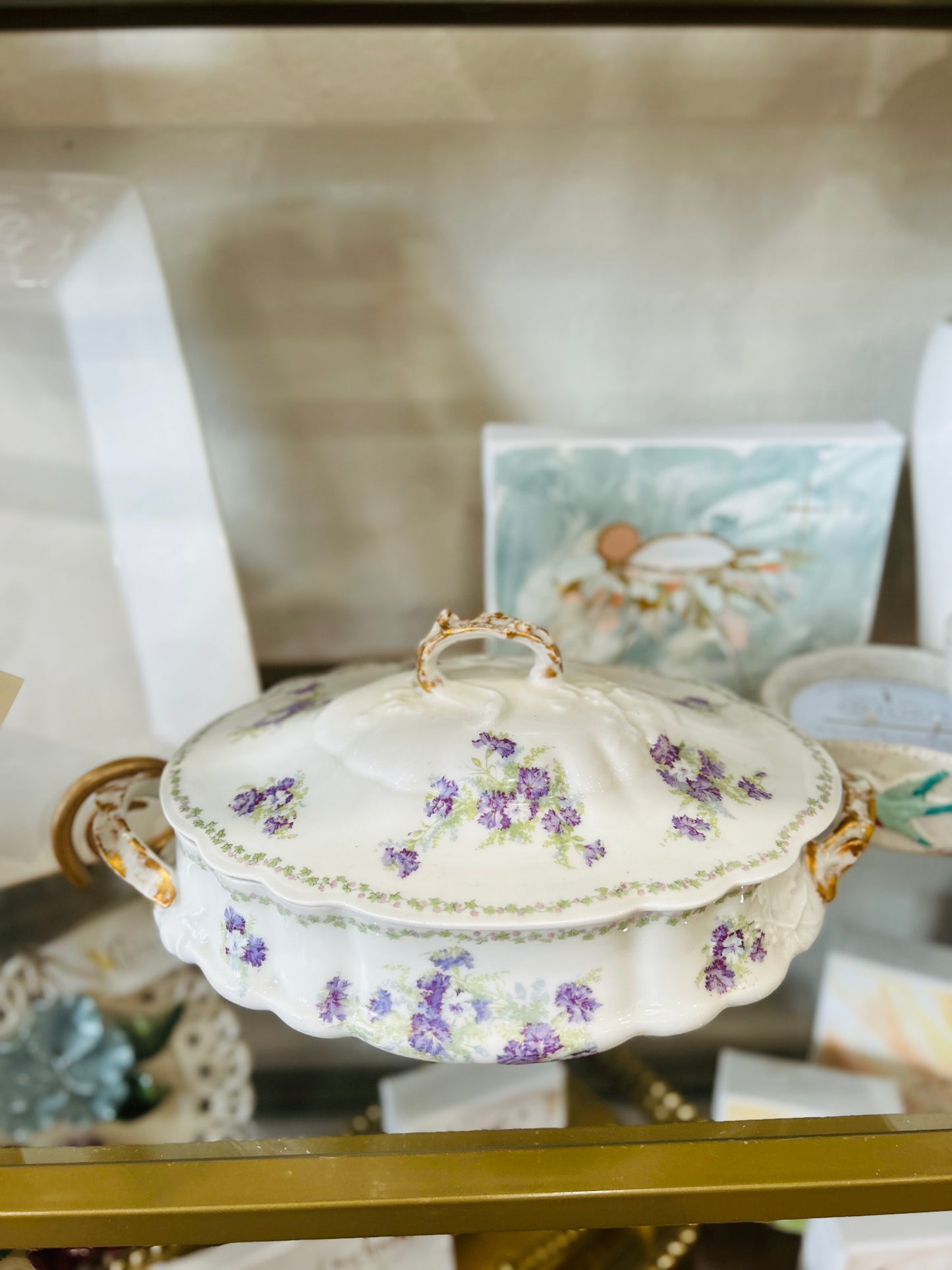 Violet Belle Serving Dish