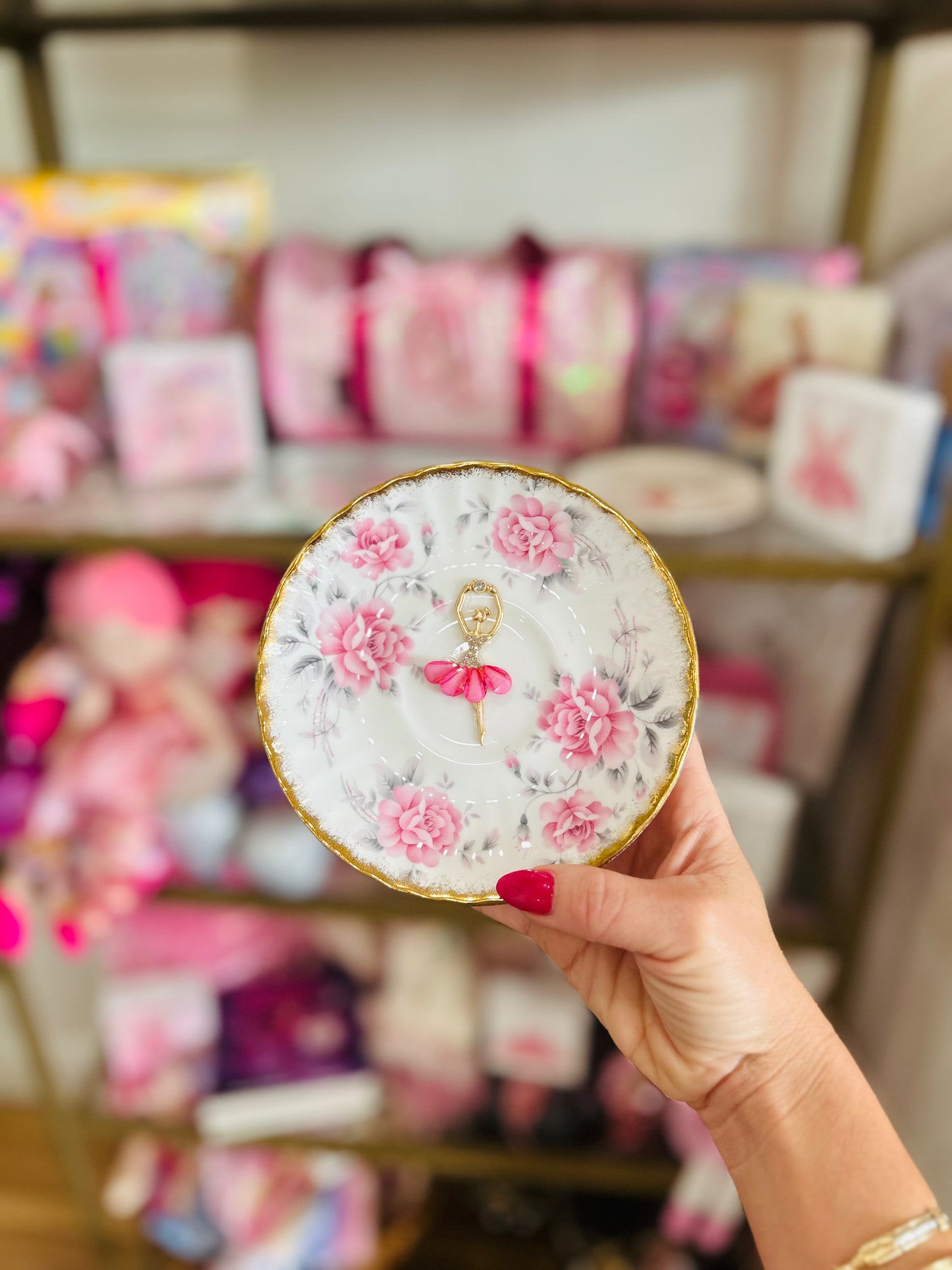 Pirouette Keepsake Dish