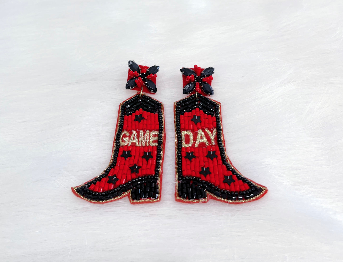 Game Day Boot Earrings