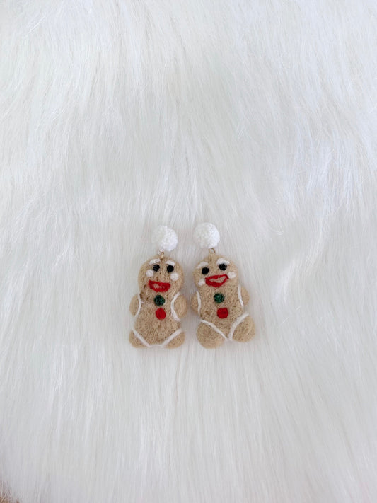 Gingerbread Earrings