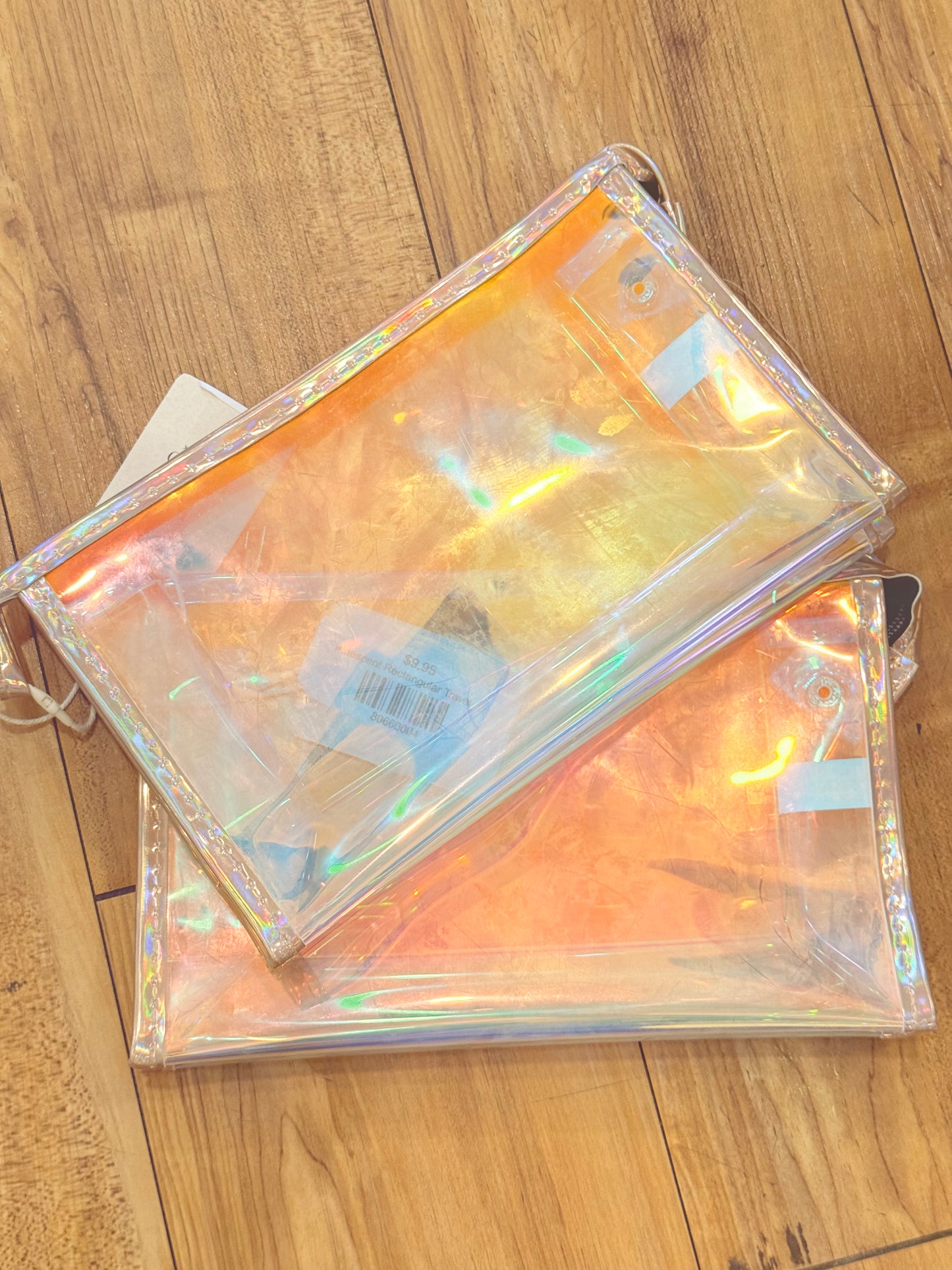 Iridescent Rectangular Travel Bag