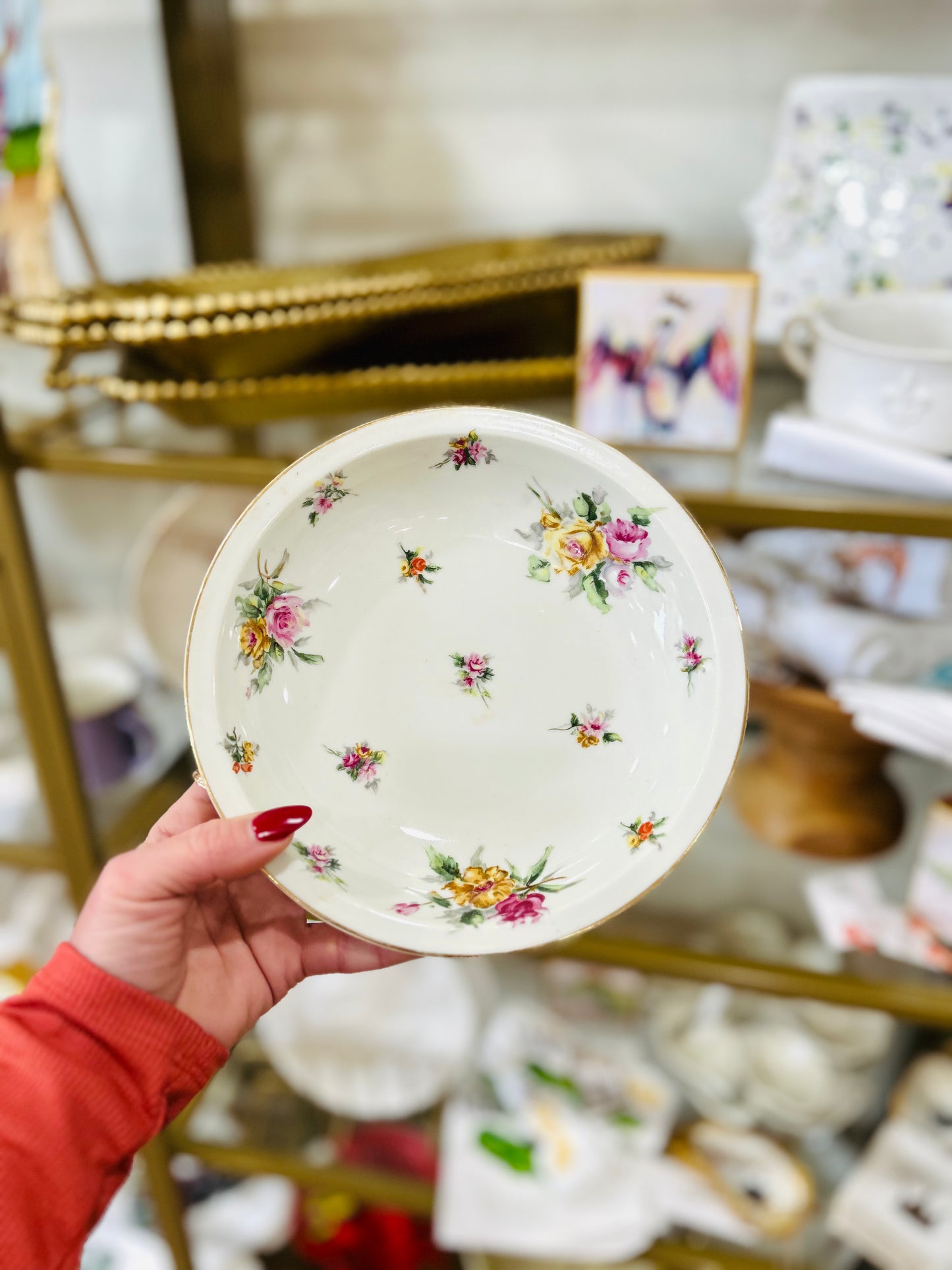 Garden Rose Heirloom Dish