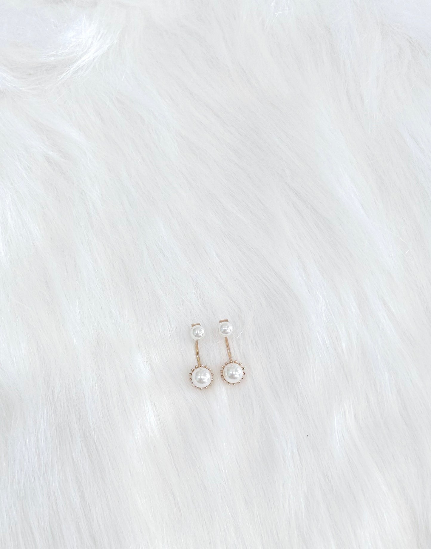 Peek-A-Boo Pearl Earrings