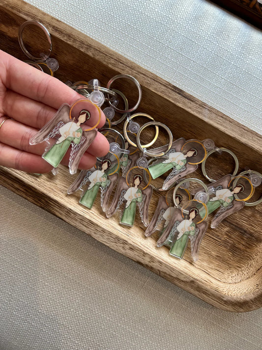 Emily S. Pitre Guardian Angel Keychain