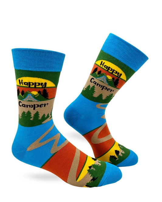 Men's Happy Camper Crew Socks