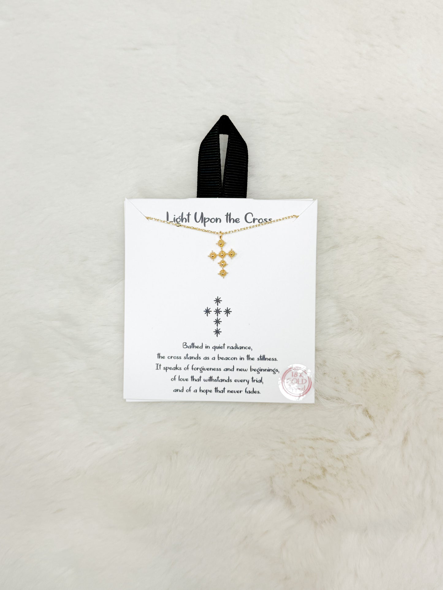 Light Upon the Cross Necklace