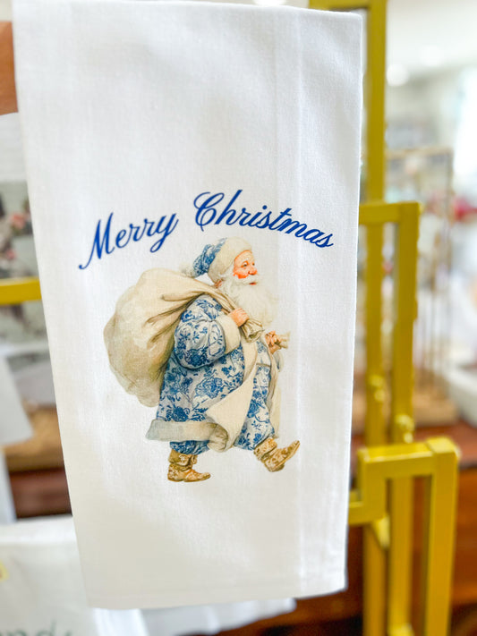 Winter Wonderland Santa Hand Towel