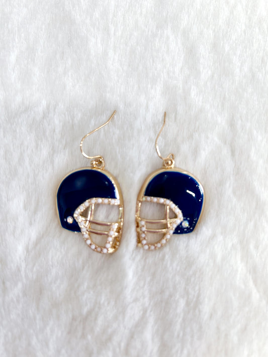 Football Helmet Earrings