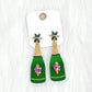 Mardi Party Bottle Earrings