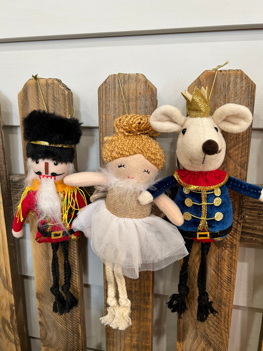 Nutcracker Character Ornaments