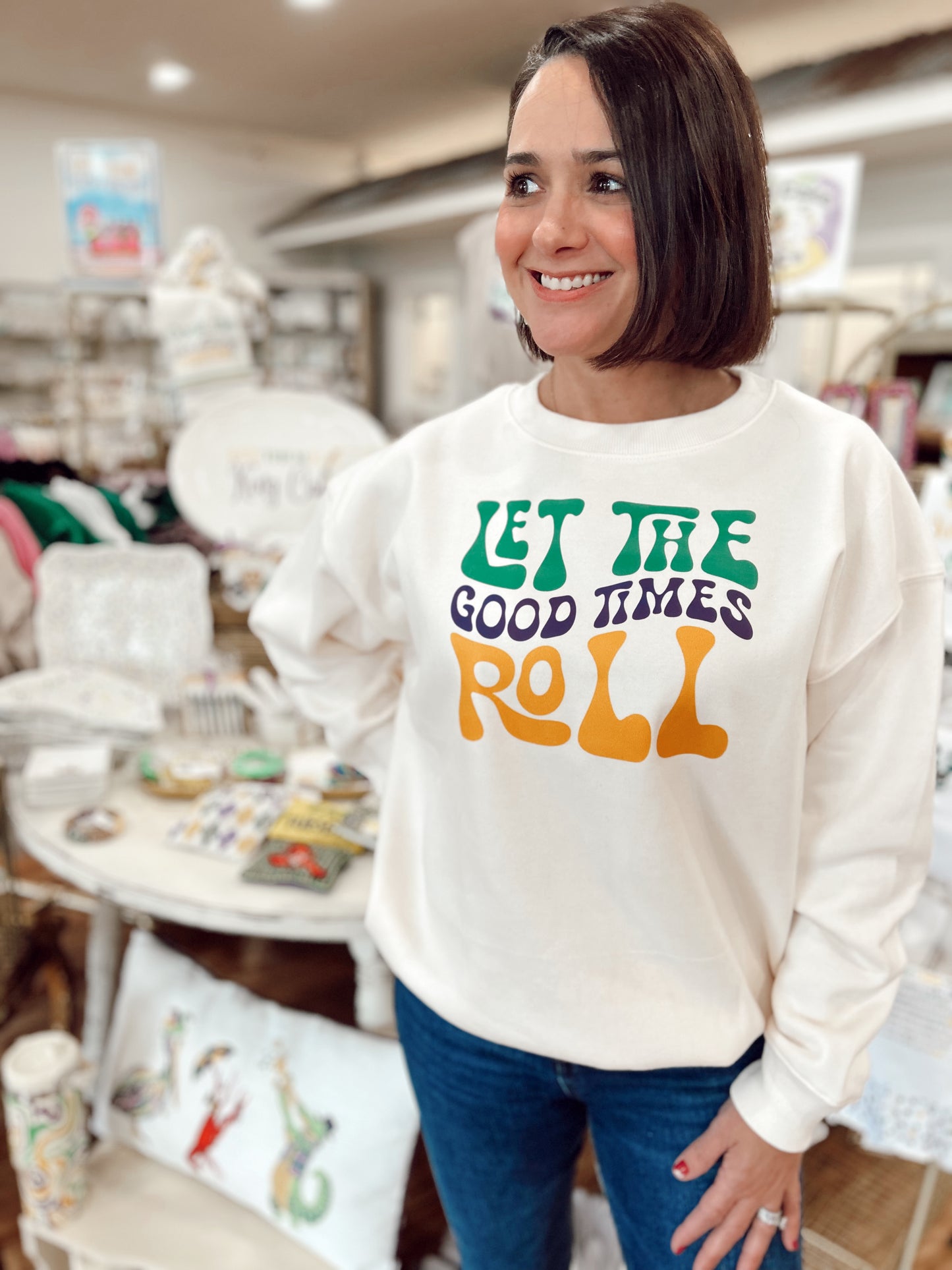 Let The Good Times Roll Sweatshirt