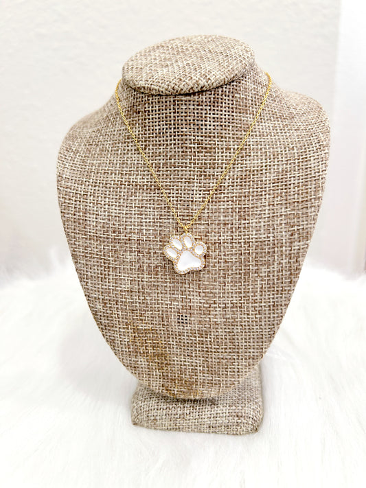 Paw Pride Necklace 16.5”-17.5”