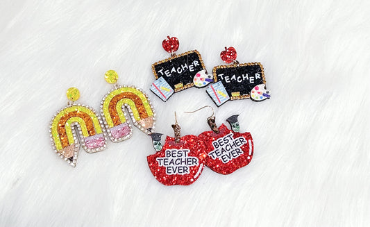 Teacher Pride Earrings