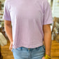 Light Lavender Boxy T-Shirt Comfort Colors