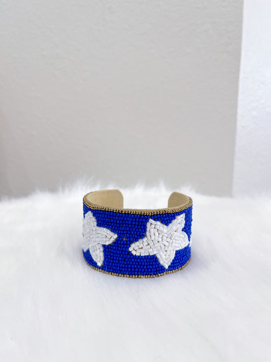 Beaded Cuff Pride Bracelet