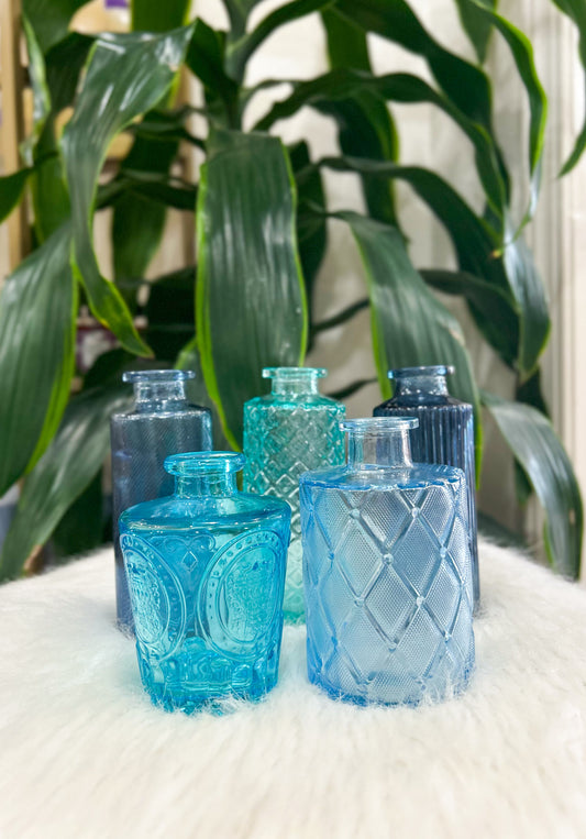 Blue Bud Vase