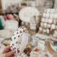 White Mardi Gras Headband with Jewels